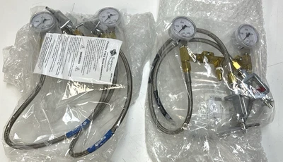 (2) - Conjunto de manguera flexible de PTFE tanque de CO2 doble yema Superior Products EGA-7029 Foto 1 de 4