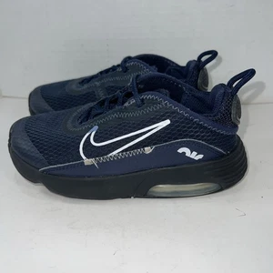 Nike Air Max Sz 10C Navy White Toddler Sneaker Shoe - Picture 1 of 10
