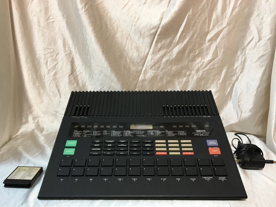 Yamaha RX5 Digital Rhythm Drum Machine Tested MIJ Very Good w/ Power Supply, ROM - Image 1 of 4