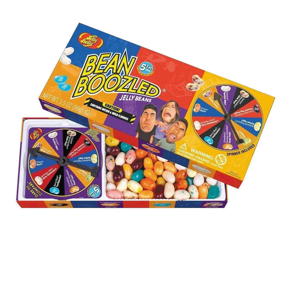 Jelly Belly BeanBoozled Beans спиннер подарочная коробка, 5-е издание, 3,5 унции...  - Изображение 1 из 1