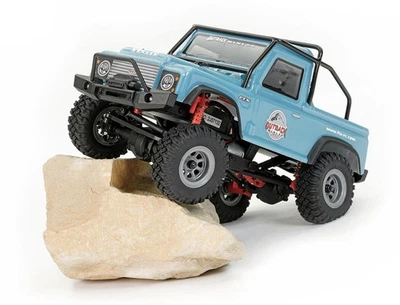 Camión rastreador de rocas de radiocontrol FTX 1:24 Outback Mini 2.0 Ranger 4x4 RTR - azul claro - Imagen 1 de 4