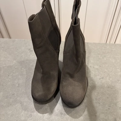 Splendid Womens Culver Boot Size 10 Suede Chelsea Bootie Wedge Heel Pull On - Image 1 of 4