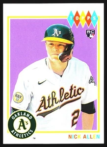 Tarjeta Nick Allen 2022 Topps Rookie RC Oakland Athletics MLB no.39 - Imagen 1 de 2