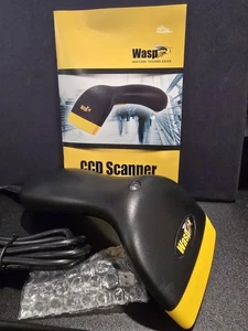 Wasp WCS3900 Barcode Scanner / Handheld / USB / PS2 Cable - FREE SHIPPING - Picture 1 of 4