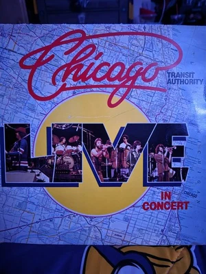 CHICAGO - LIVE in Concert LP import 1983 Happy Bird 90105 Vinyl * MINT - Image 1 of 4