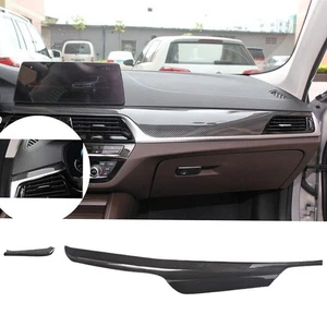 Carbon Fiber Car Dashboard Trims For BMW 5 Series G30 G32 G38 530i  F90 M5 18-22 - Bild 1 von 9
