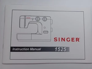 Singer 1525 Sewing Machine Owners Manual reproduction - Picture 1 of 9