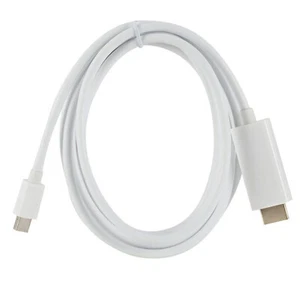 6ft Thunderbolt Mini DisplayPort DP to HDMI Adapter Cable for Mac Macbook d - Picture 1 of 9