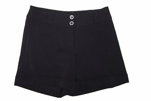 Pantalones cortos de la Casa Blanca del mercado negro para mujer 2 negros esposas 5 pulgadas sin bolsillos elásticos - Imagen 1 de 6