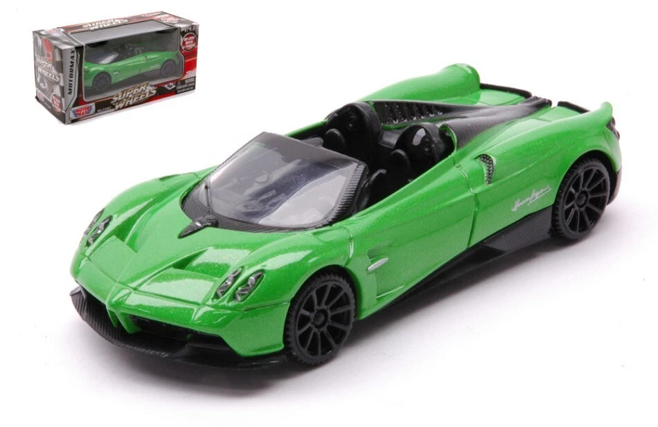 MotorMax PAGANI HUAYRA ROADSTER 2017 GREEN 1:43 - Immagine 1 di 1