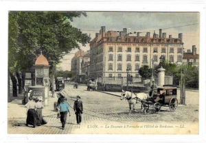 CPA - LYON - La Descente à Perrache et l'Hôtel de Bordeaux (couleur). - Imagen 1 de 1