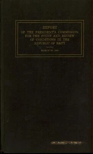 1930 RARE REPORT to President Hoover on HAITI under U.S. MILITARY RULE - Picture 1 of 3