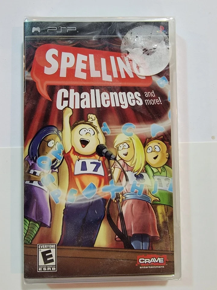 Spelling Challenges and More (Sony PSP) NEW - Image 1 of 1
