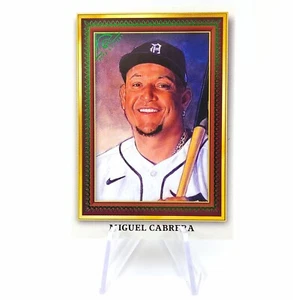 2022 Topps Miguel Cabrera /250 Green Portrait Gallery Tigers Gallery Baseball - Picture 1 of 14