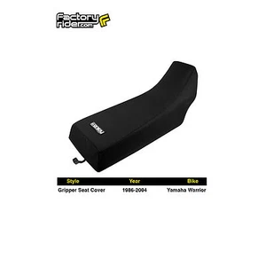 1986-2004 Yamaha Warrior Seat Cover Gripper by Enjoy Mfg ALL BLACK #111 - Bild 1 von 4