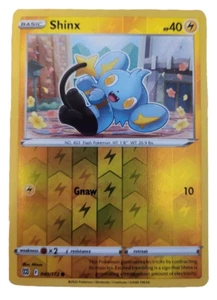 Tarjeta coleccionable Reverse Holo Shinx 049/172 Brilliant Stars Common Pokemon TCG (A0 - Imagen 1 de 2