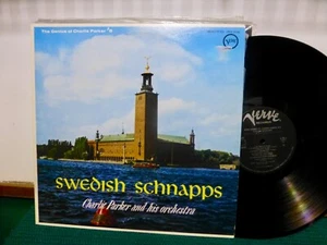 CHARLIE PARKER SWEDISH SCHNAPPS. VERVE NEAR MINT. JAPAN IMPORT 1981 .  LP - Picture 1 of 3