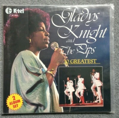 GLADYS KNIGHT & THE PIPS - 30 Greatest (1977) Double Vinyl LP (NE2004) Funk Soul - Image 1 of 2