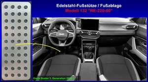 Reposapiés reposapiés pedal Dacia Duster 2024 3. Generación - Imagen 1 de 1