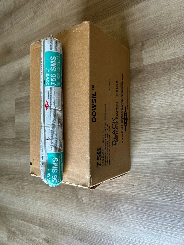 DOW CORNING Dowsil 756 sms black sealant - 20 oz sausages