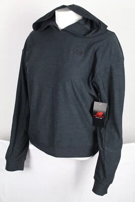 New Balance Women's Sport Spacedye Hoodie Layer Black WT31450 - Image 1 of 3