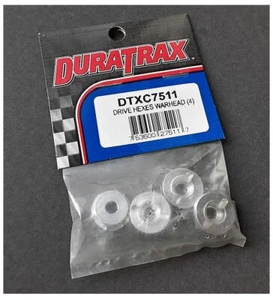 Vintage RC Car Truck Duratrax DTXC7511 Drive Hexes Warhead (4) Old Stock NIB - Picture 1 of 1