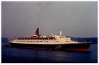 Queen Elizabeth 2 (1969) Cruise Ship Cunard Line Photo VTG 4x6" IMO 6725418 NYC