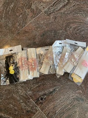 7 Pcs Kids Girl Baby Headband Lace Bow Flower Hair Band NEW Free shipping 1 - Image 1 of 4