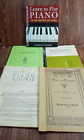 Sheet Music Books for Piano  - Mixed Levels  Lot of 5 Books  -Teaching - Solos