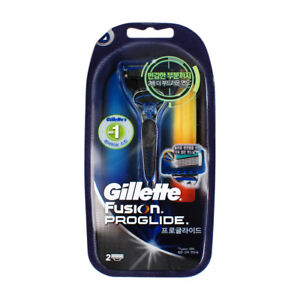 Gillette Fusion Proglide Manual Shaver 1 Razor 1 Blade 1 Refill / Total 2Blades