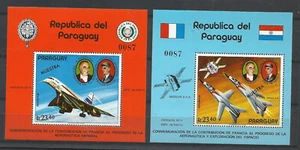 PARAGUAY, MI # BL 193/194, SPECIMEN, MNH - Picture 1 of 1