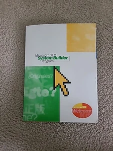 Microsoft OEM System Builder Program Get Genuine Windows Winter 98 promo folder - Picture 1 of 7