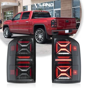 Luz trasera LED completa VLAND para GMC Sierra 1500 2500 3500 HD 2014-2018 con animación - Imagen 1 de 15