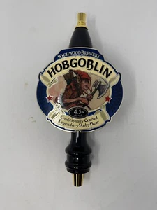 Wychwood Brauerei Hobgoblin Bier Zapfhahn Griff mit Abzeichen - Bild 1 von 9