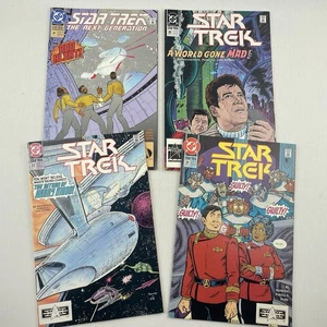Star Trek Comics Lot x4 20 22 31 & TNG 41 DC Comic Bundle 1991 1992 Spock Kirk - Picture 1 of 17