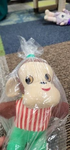 Vintage NEU Shalom Spielzeug Ny Karneval Affe Preis Plüsch versiegelt - Bild 1 von 8