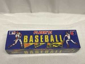 1991 Fleer Baseball Complete Set 50 Logo Stickers & 720 Trading Cards Baseball - Picture 1 of 3