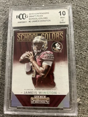Jameis Winston School Colors Graded - Image 1 of 2
