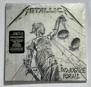 NEW Sealed Metallica And Justice For All CD - Remastered 🔥 - Picture 1 of 2