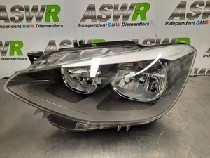 BMW 1 SERIES Headlight F20 F21 N/S Passenger Side Pre LCI 63117229685 - Picture 1 of 17