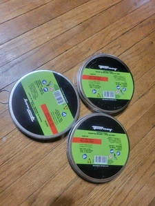 Lot Of 3 5 Packs Forney 71219 Aluminum Oxide 4.5 Dia. in. Metal Grinding Wheel - Picture 1 of 3