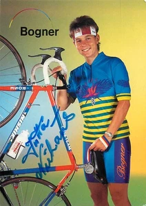 Jutta Niehaus Autogrammkarte Radsport Olympia 1990er Bogner Trikot - Bild 1 von 2