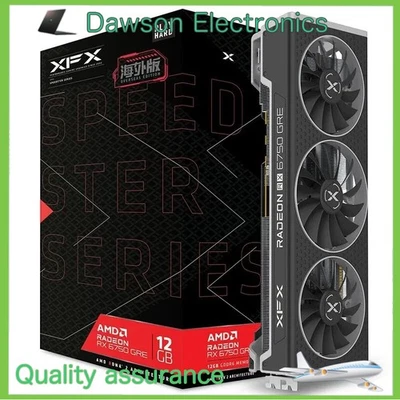 XFX AMD Radeon RX 6750GRE 12GB GDDR6 Gaming Graphics card - Image 1 of 4