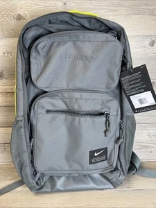Nike Utility Speed Training Backpack Gray Backpack Laptop New With Tags Lifewave - Picture 1 of 13