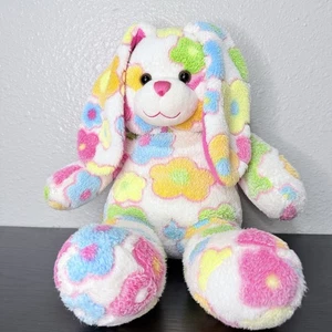 "Juguete de peluche Build a Bear Bunny Rabbit Flower Power Blossom 2010 16"" suave" - Imagen 1 de 11