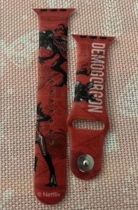 Used Netflix Stranger Things Demogorgon Apple Watch Band 38/40/41 - Zdjęcie 1 z 2