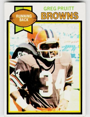 Greg Pruitt, 1979 Topps, #455, Cleveland Browns, - Image 1 of 2