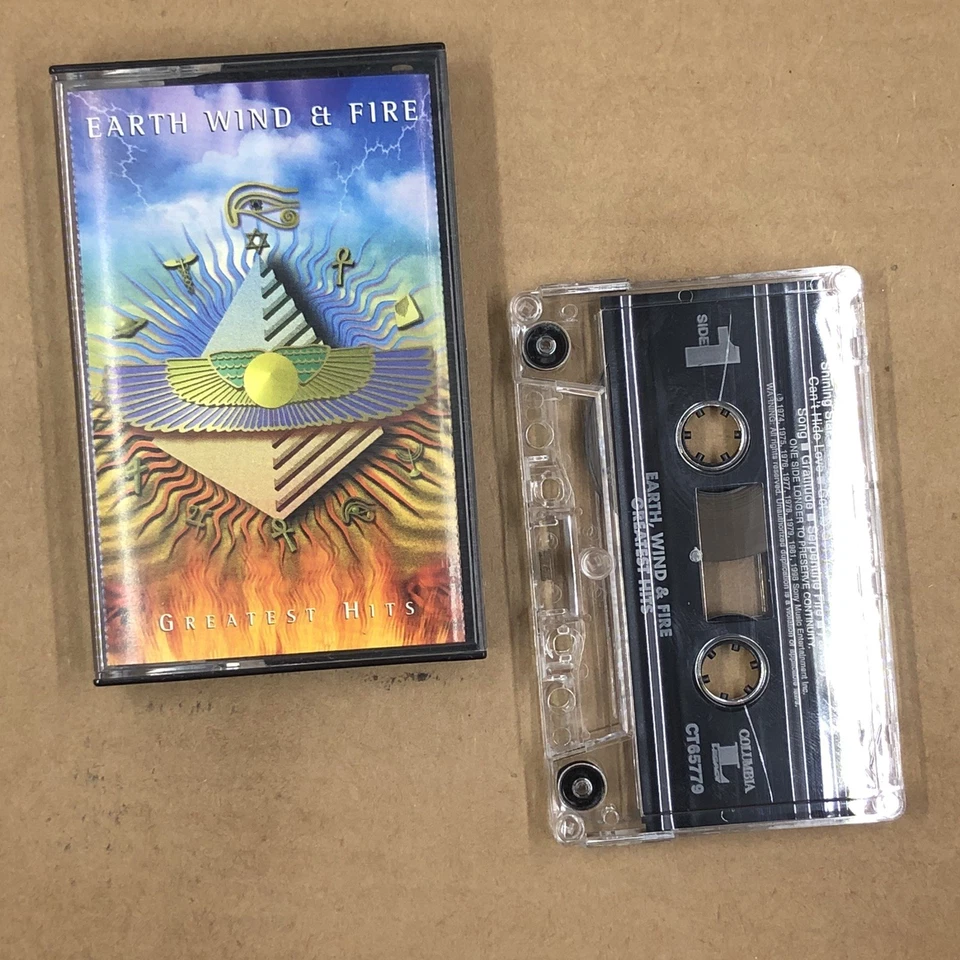 EARTH WIND & FIRE Cassette Tape Funk Soul GREATEST HITS SEPTEMBER LEGACY RELEASE - Image 1 of 4