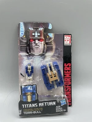 Transformers Generations Titans Return TERRI-BULL Headmaster Action Figure MOSC - Image 1 of 3