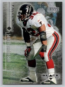Cubierta superior Black Diamond Rookie 1998 edición #4 Jamal Anderson Atlanta Falcons - Imagen 1 de 2